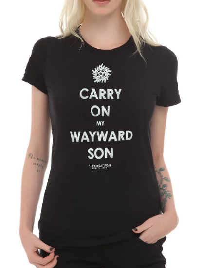 carryon my wayward son shirt